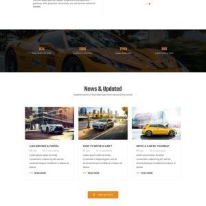 Шаблон сайта Ireca аренда машин