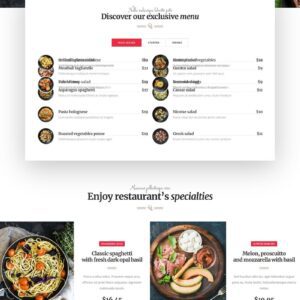 Шаблон сайта Ronneby ресторан